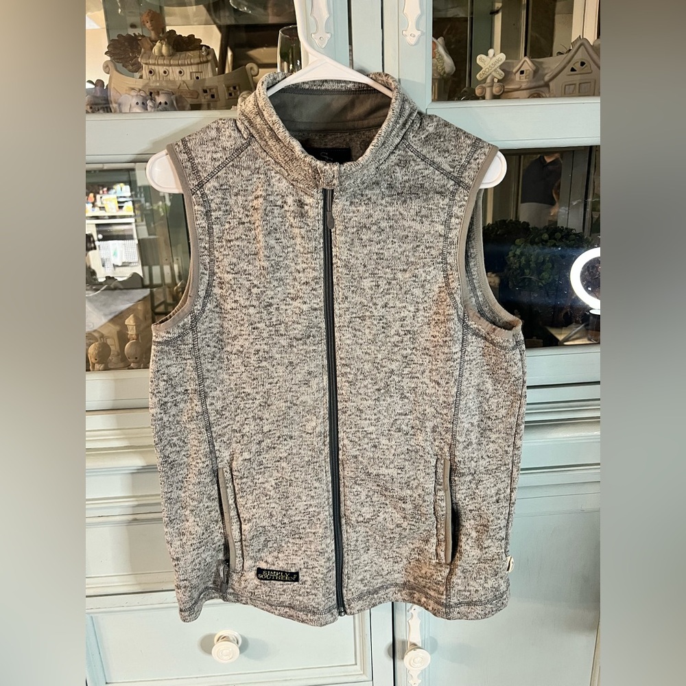 Gray vest